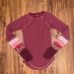 Free People Longsleeve Top